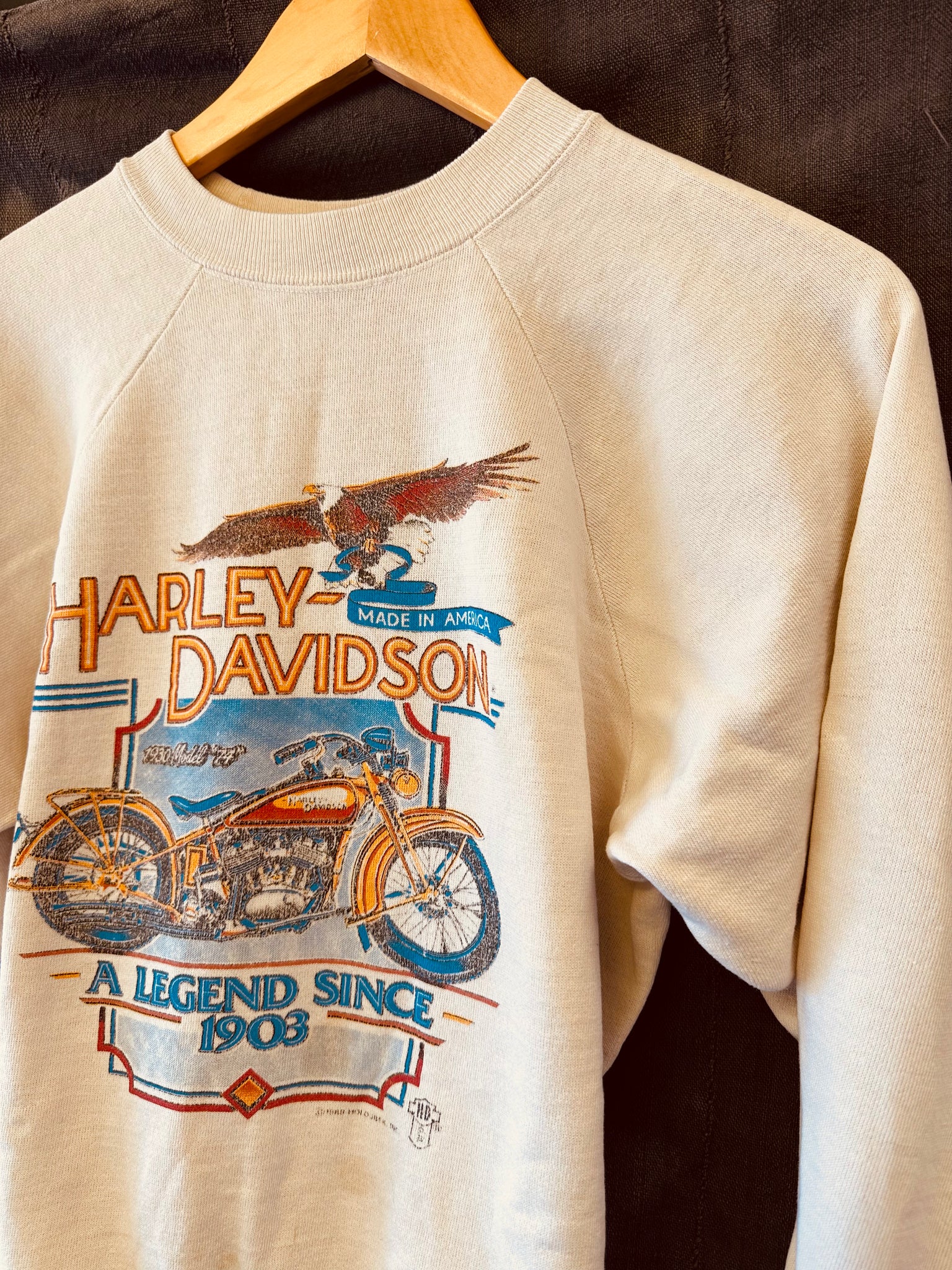 VINTAGE HARLEY - MENS S
