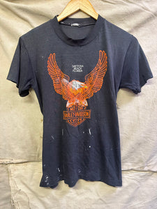VINTAGE - HARLEY TEE - MENS S