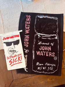 JOHN WATERS AUTOGRAPH BUNDLE