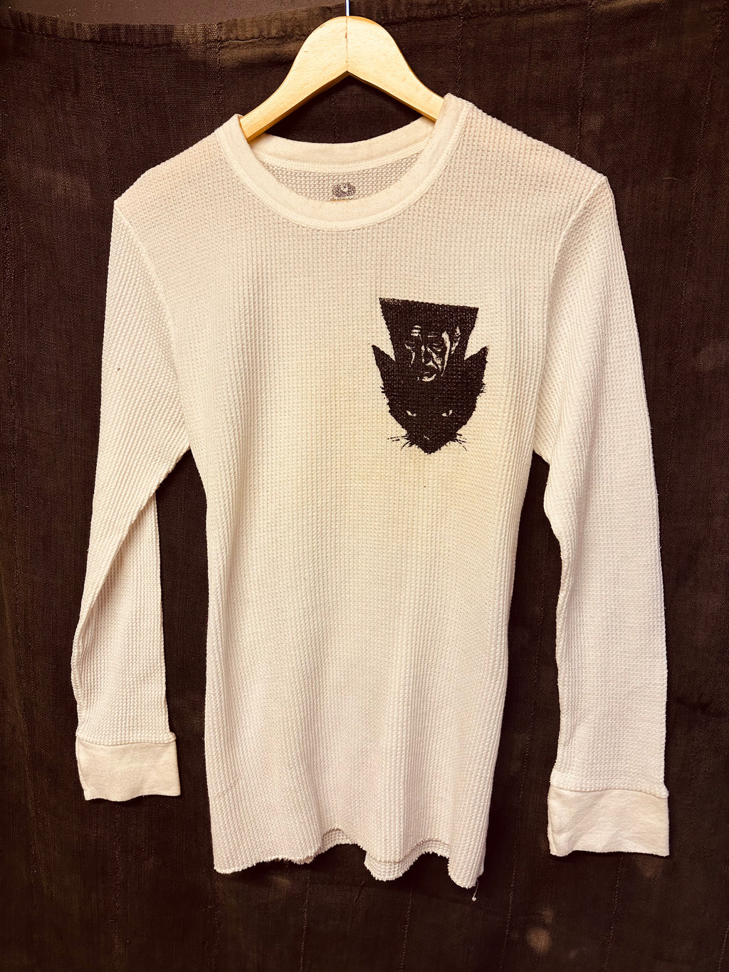 VINTAGE THERMAL - BLACK CAT - MENS S