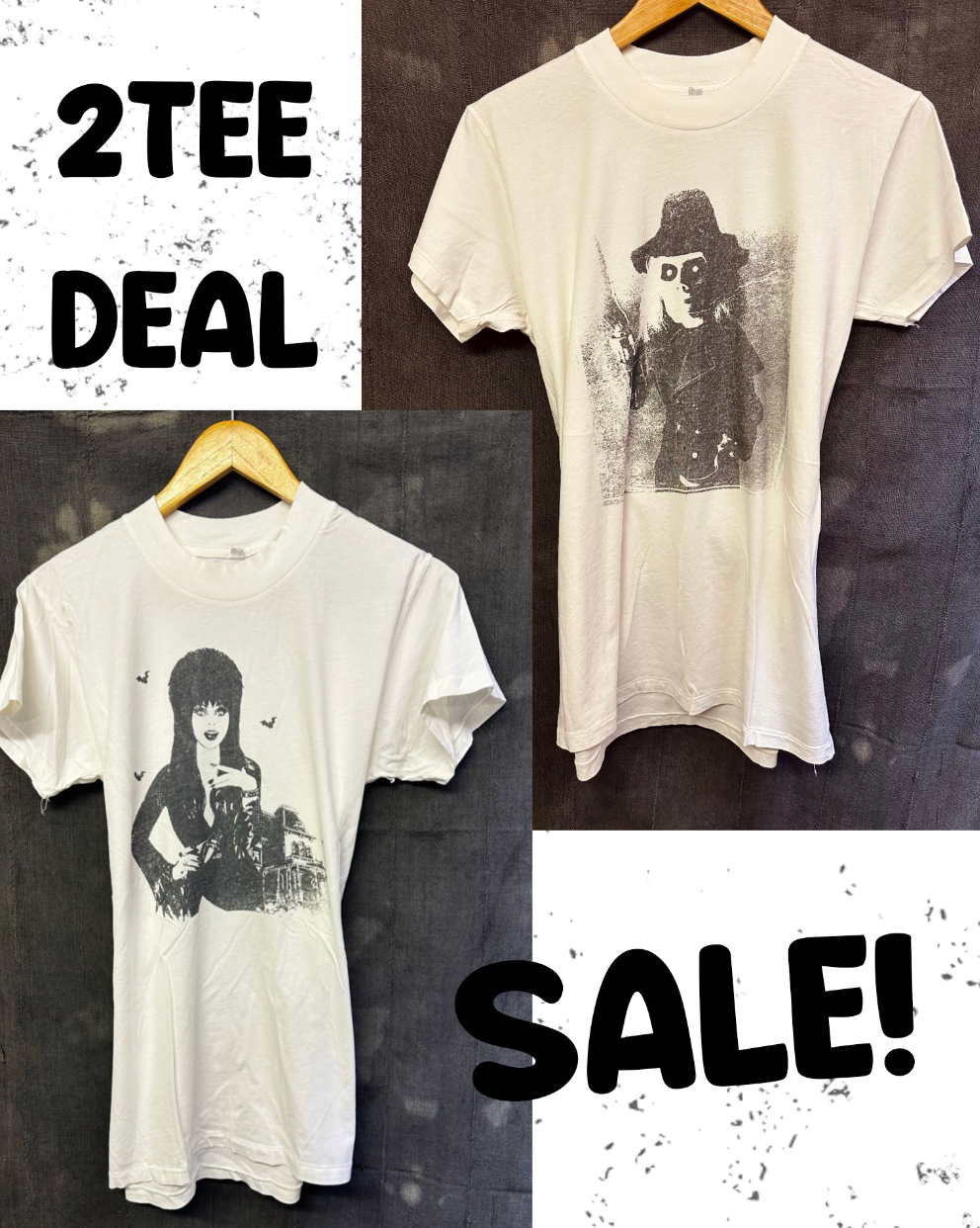 2 TEE DEAL - ELVIRA/BLADE