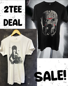 2 TEE DEAL - ELVIRA/JASON/FREDDY - MENS 3XL