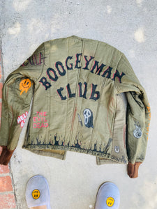 CUSTOM BOOGEYMAN CLUB JACKET 1/1 - WOMENS M