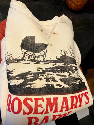 VINTAGE SWEATSHIRT- ROSEMARYS BABY - WOMENS M