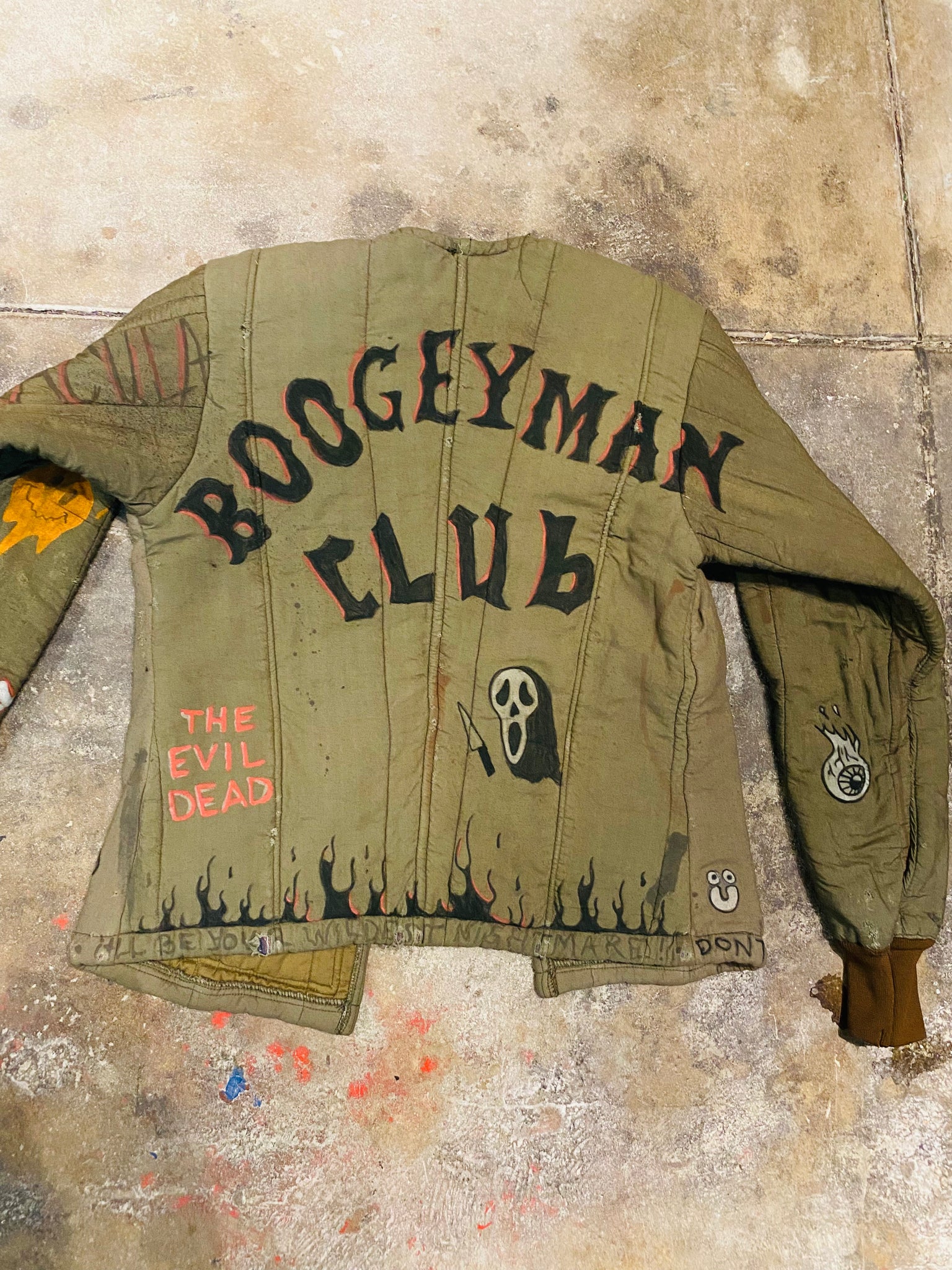 CUSTOM BOOGEYMAN CLUB JACKET 1/1 - WOMENS M