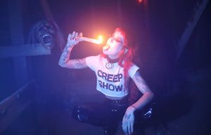 CREEP SHOW WHITE TEE