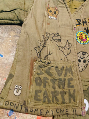 CUSTOM BOOGEYMAN CLUB JACKET 1/1 - WOMENS M
