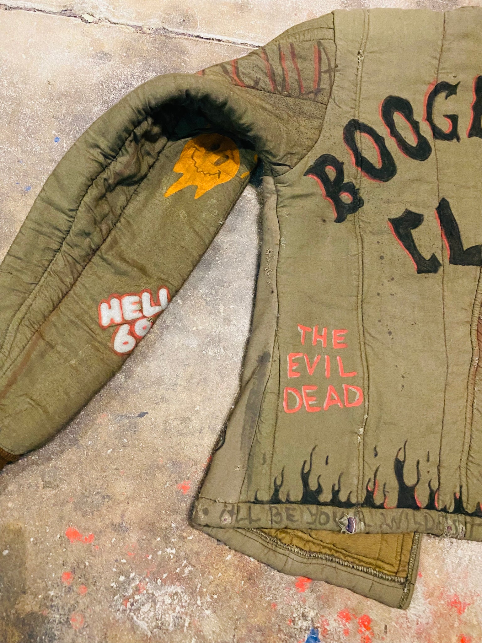CUSTOM BOOGEYMAN CLUB JACKET 1/1 - WOMENS M