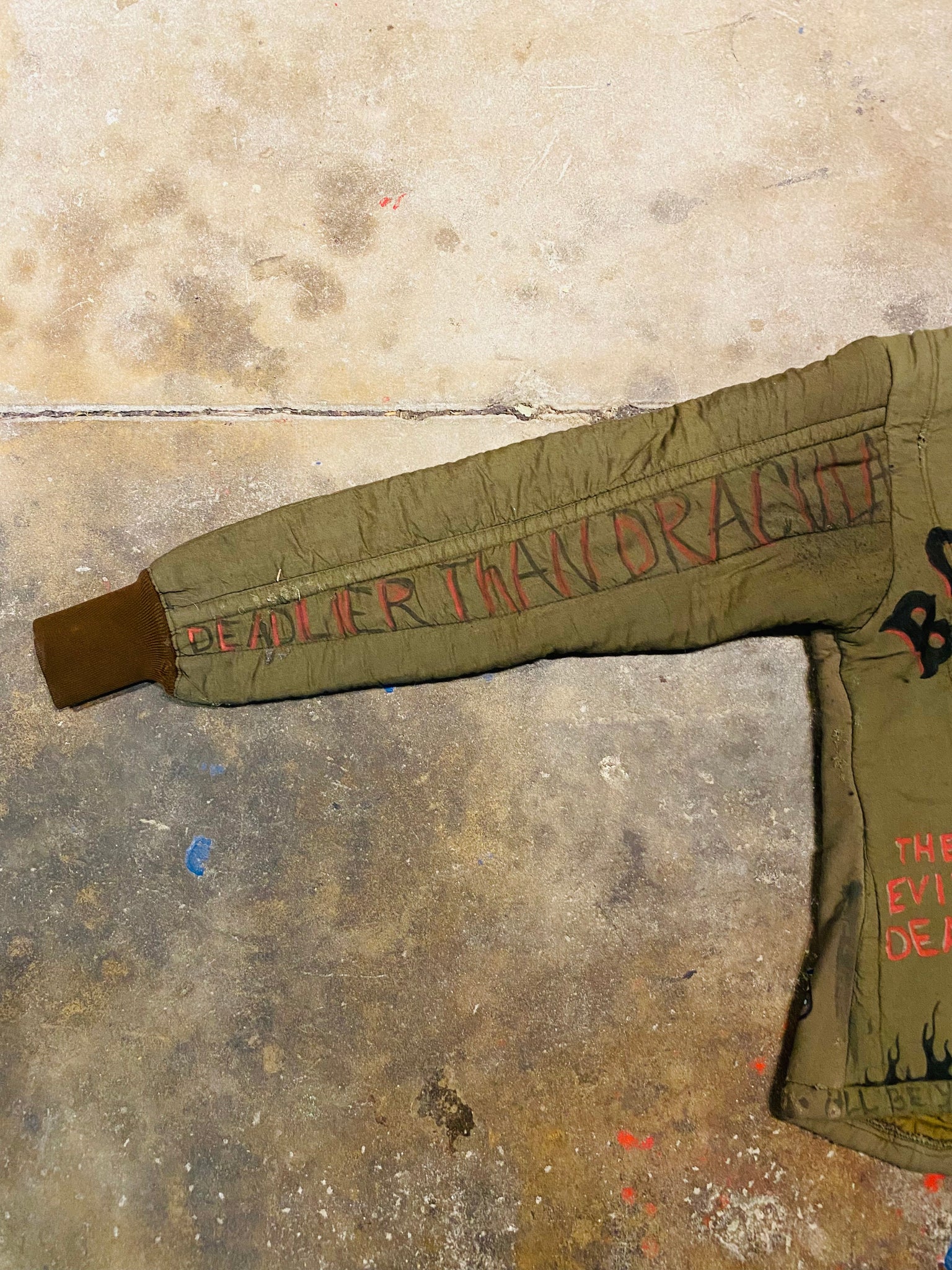 CUSTOM BOOGEYMAN CLUB JACKET 1/1 - WOMENS M