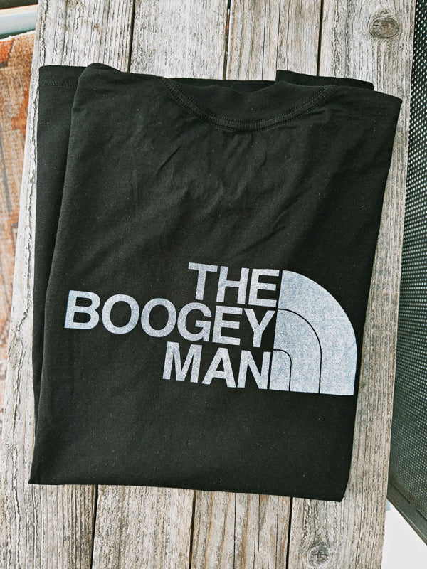 THE BOOGEYMAN - NORTH FACE - BLACK TEE