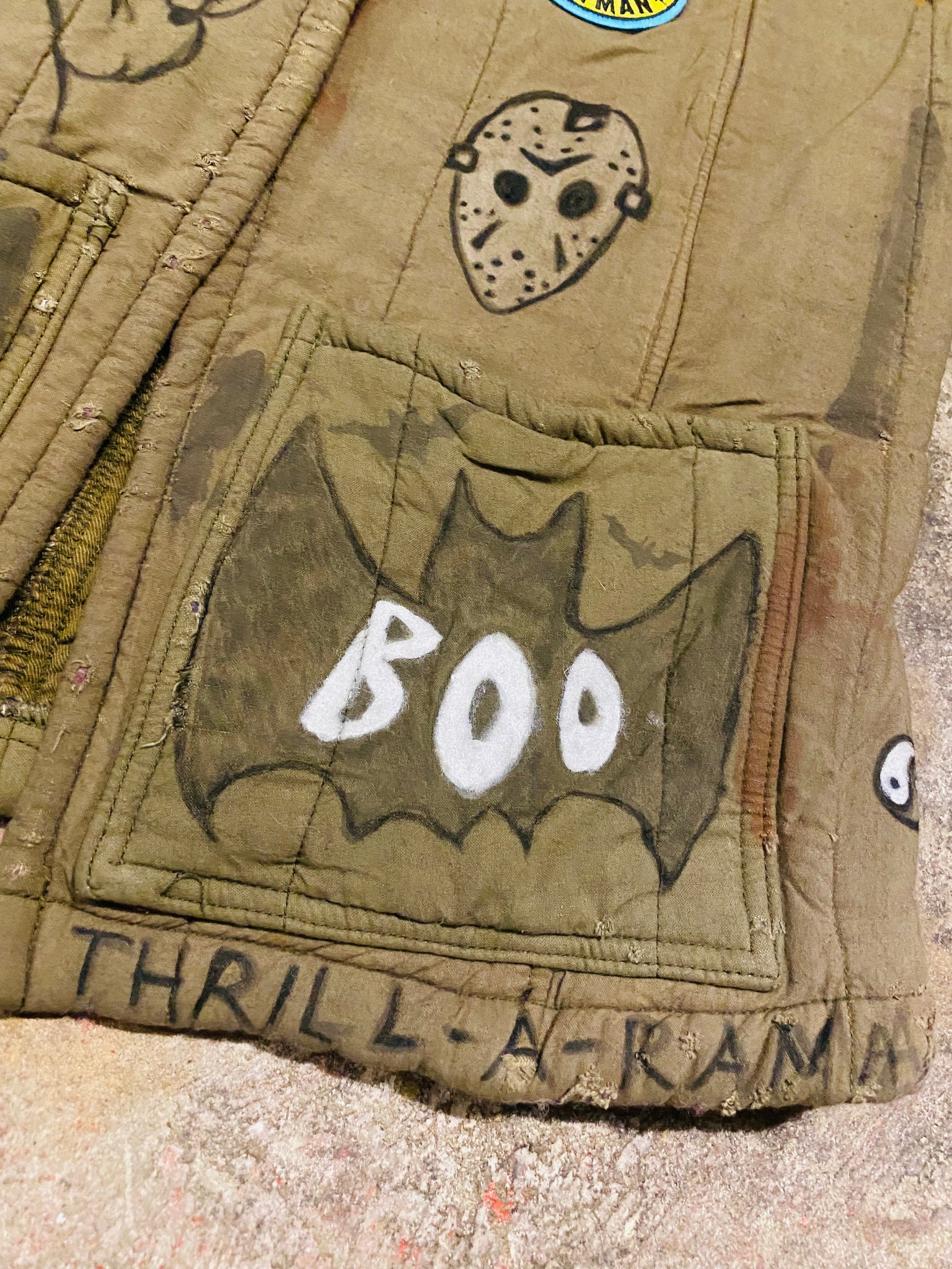 CUSTOM BOOGEYMAN CLUB JACKET 1/1 - WOMENS M